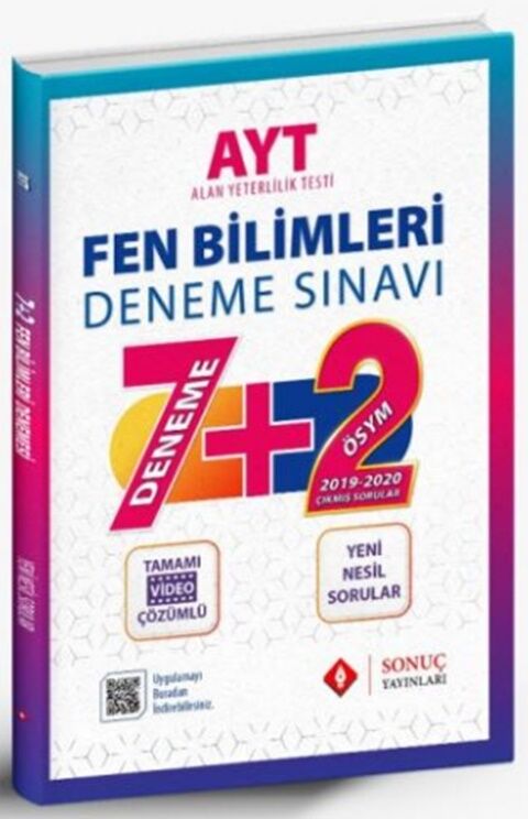 AYT Fen Bilimleri 7+2 Deneme Sonuç Yayınları