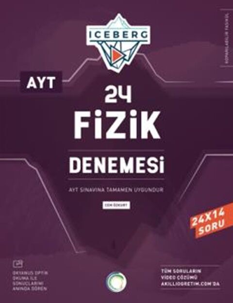 AYT Fizik 24 İceberg Denemesi Okyanus Yayınları