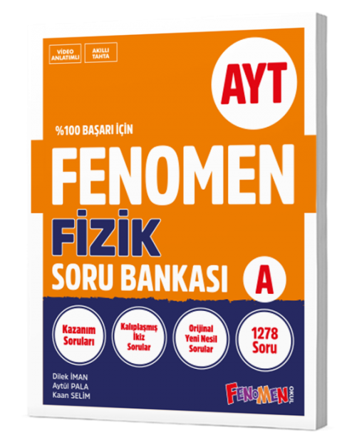 AYT Fizik Soru Bankası A Fenomen Yayıncılık