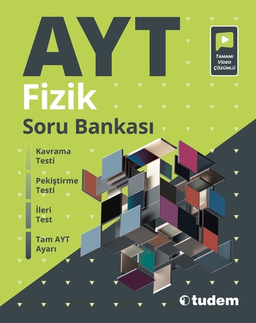 AYT Fizik Soru Bankası Tudem Yayınları