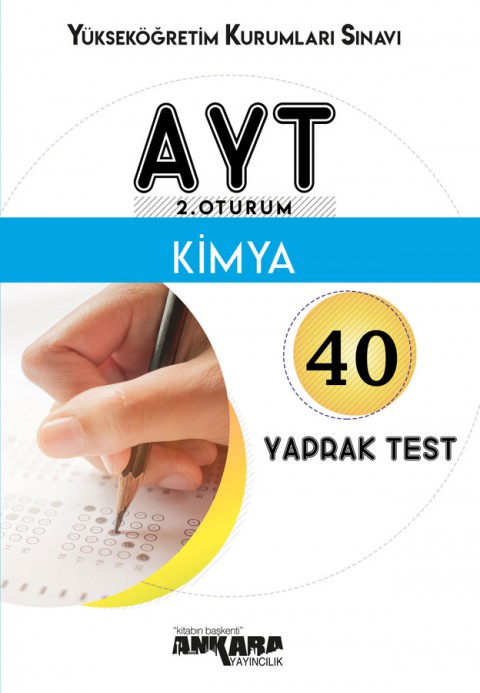 AYT Kimya Yaprak Test Ankara Yayıncılık 