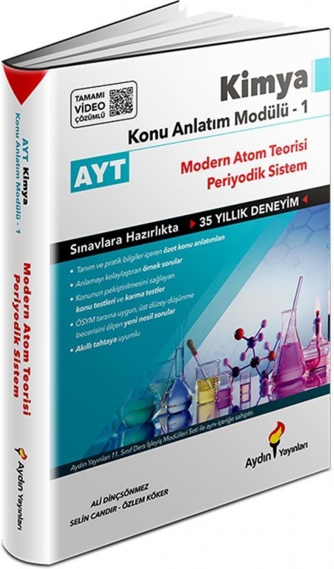 AYT Kimya Konu Anlatım Modülü 1 Aydın Yayınları