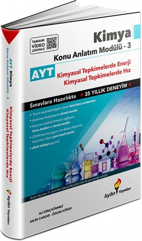 AYT Kimya Konu Anlatım Modülü 3 Aydın Yayınları