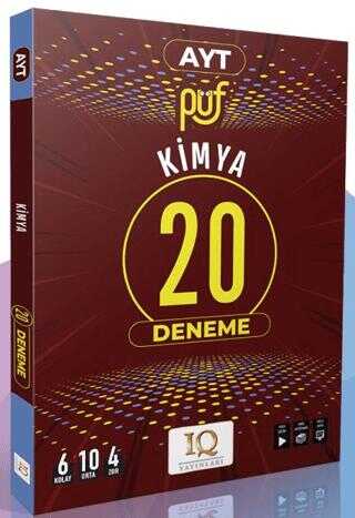 AYT Kimya Püf 20`li Deneme IQ Yayınları