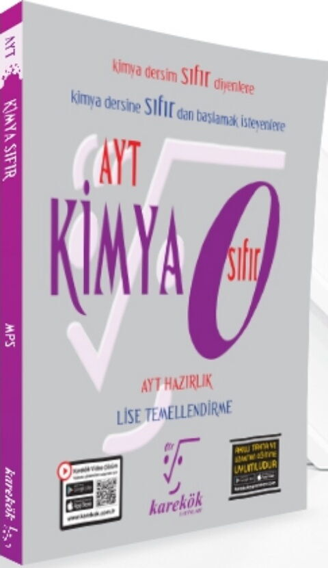 AYT Kimya Sıfır Karekök Yayınları