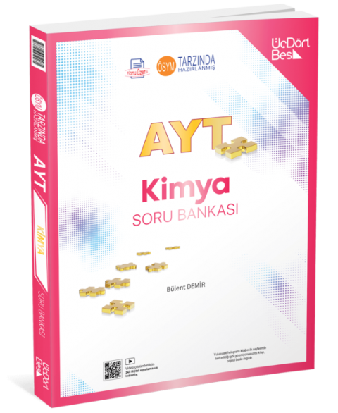 AYT Kimya Soru Bankası ÜçDörtBeş Yayınları