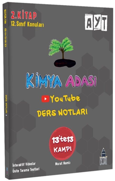 AYT Kimya Youtube Ders Notları 2. Kitap Kimya Adası Yayınları