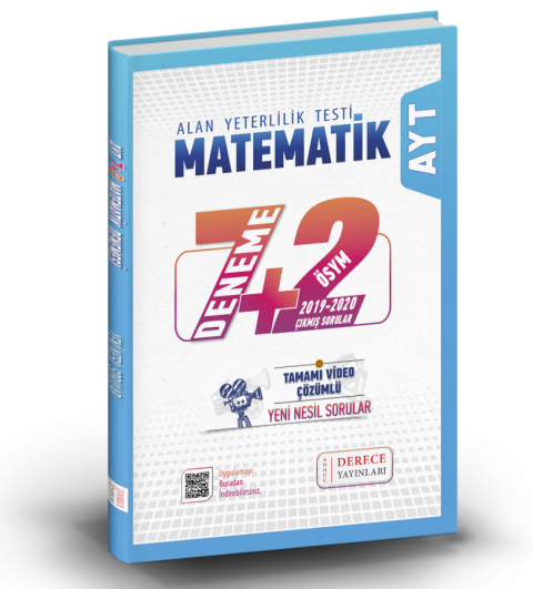 AYT Matematik 7+2 Deneme Sınavı Derece Yayınları