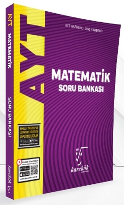 AYT Matematik Soru Bankası Karekök Yayınları