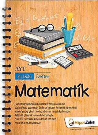 AYT Matematik İçi Dolu Defter Hiper Zeka Yayınları