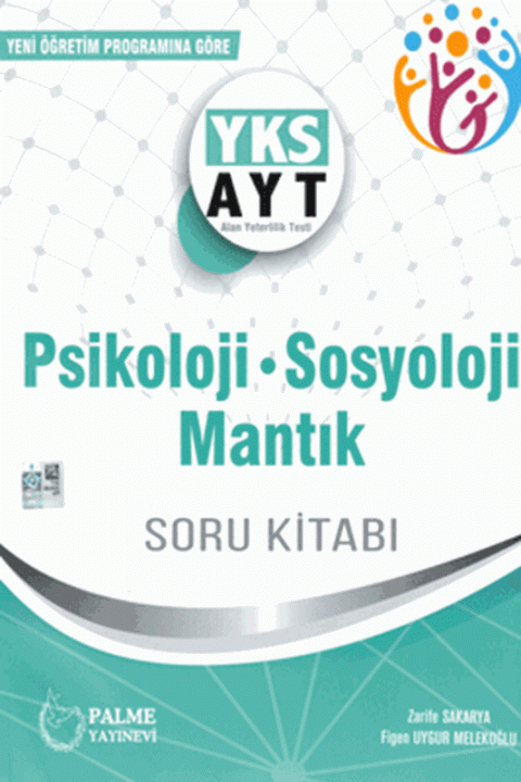 AYT Psikoloji Sosyoloji Mantık Soru Kitabı Palme Yayınları