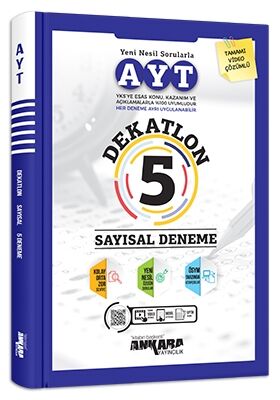 AYT Sayısal 5 Dekatlon Deneme Ankara Yayıncılık