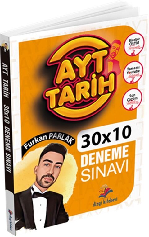 AYT Tarih 30 Deneme Sınavı Dizgi Kitap Yayınları