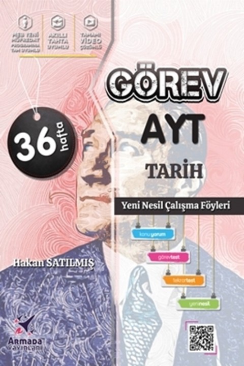 AYT Tarih Görev Yeni Nesil Çalışma Föyleri Armada Yayınları
