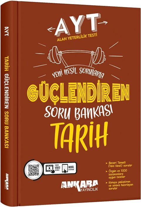 AYT Tarih Güçlendiren Soru Bankası Ankara Yayıncılık
