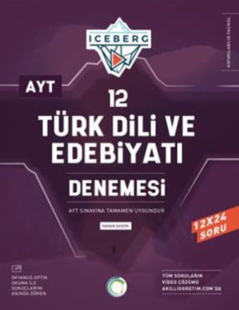 AYT Türk Dili Ve Edebiyatı 12 İceberg Denemesi Okyanus Yayınları