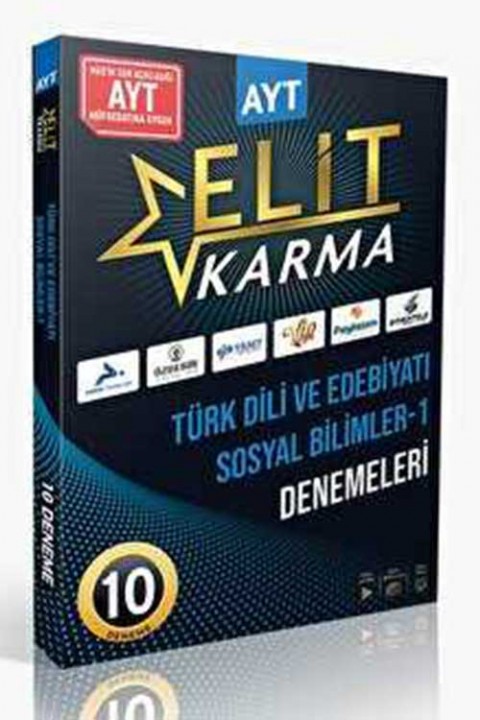 AYT Türk Dili ve Edebiyatı Sosyal Bilimler-1 Elit Karma 10 Deneme Video Çözümlü Paraf Yayınları