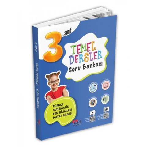 Açı 3.Sınıf Temel Dersler Soru Bankası Açı Yayınları