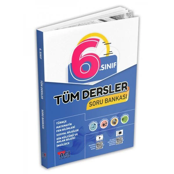 Açı 6.Sınıf Tüm Dersler Soru Bankası Açı Yayınları