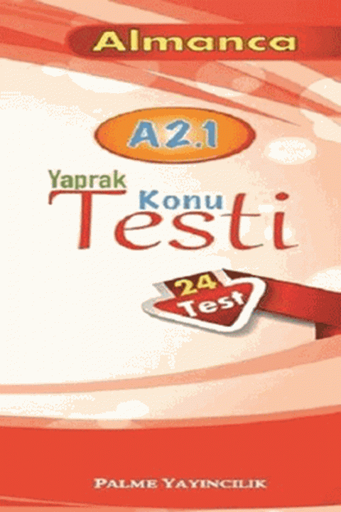 Almanca Yaprak Test A 2.1 Palme Yayınları