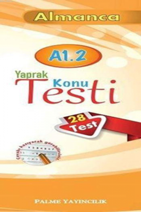 Almanca Yaprak Test A1.2 Palme Yayınları
