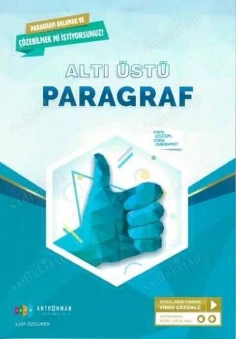 Antrenmanlarla TYT AYT Altı Üstü Paragraf Soru Bankası Antrenman Yayıncılık