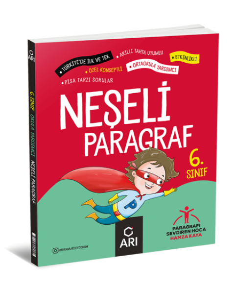 Arı 6. Sınıf Neşeli Paragraf Arı Yayınları