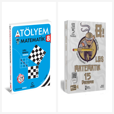 Arı 8 Sınıf Matematito Matematik Atölyem + 15 Deneme Seti Arı ve İsem Yayınları