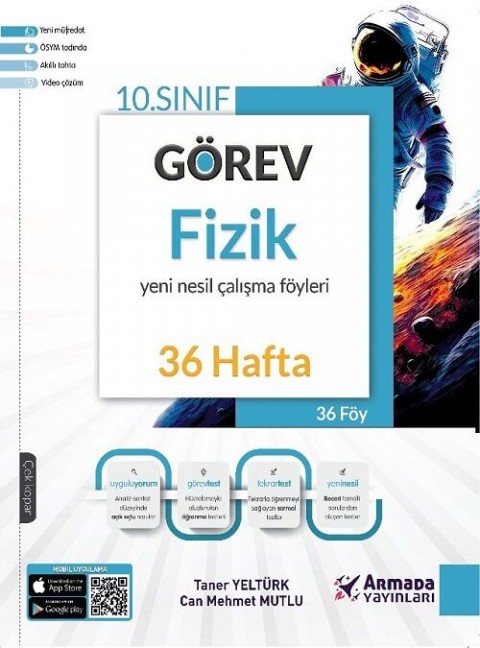 Armada 10. Sınıf Fizik Görev Yeni Nesil Çalışma Föyleri Armada Yayınları
