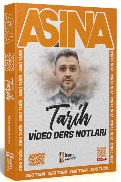 Aşina 2024 KPSS Tarih Ders Notu İsem Yayıncılık