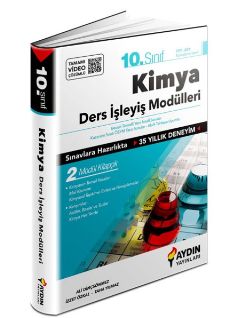 10. Sınıf Kimya Ders İşleyiş Modülleri Aydın Yayınları
