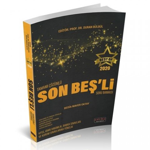 BEST OF Son Beşli Tamamı Çözümlü Soru Bankası 2020 Savaş Yayınları
