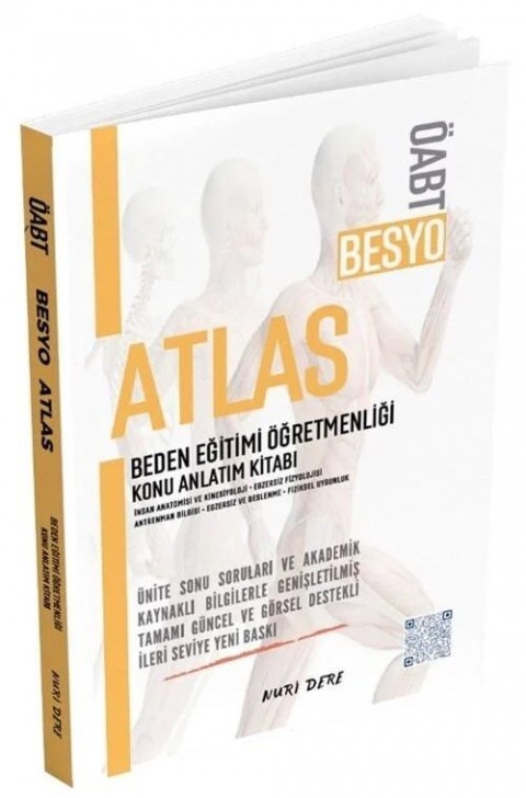 BESYO TV ÖABT Beden Eğitimi ATLAS Konu Anlatım Kitabı - Nuri Dere BESYO TV Yayınları