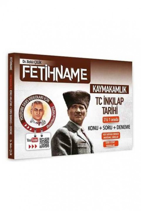 Kaymakamlık FETİHNAME TC İnkılap Tarihi Konu Soru Deneme 3 ü 1 Arada Bekir Çelik Yayınları