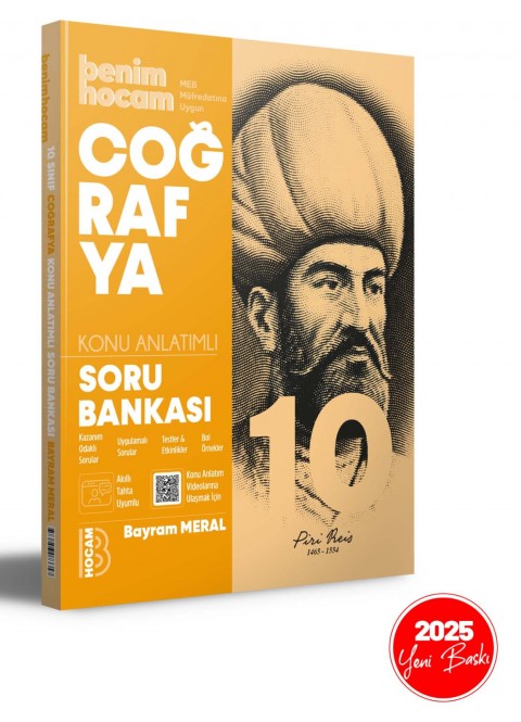 Benim Hocam 10. Sınıf Coğrafya Konu Anlatımlı Soru Bankası Benim Hocam Yayınları