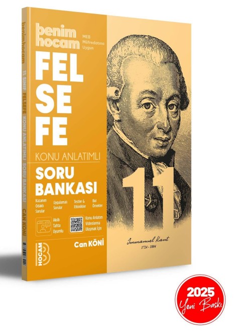 Benim Hocam 2025 11. Sınıf Felsefe Konu Anlatımlı Soru Bankası Benim Hocam Yayınları Benim Hocam 2025 11. Sınıf Felsefe Konu Anlatımlı Soru Bankası Benim Hocam Yayınları