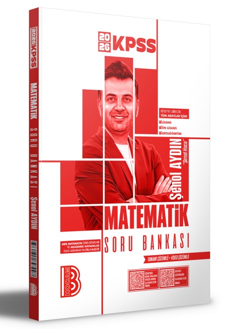 Benim Hocam 2026 KPSS Matematik Tamamı Video Çözümlü Soru Bankası Benim Hocam Yayınları