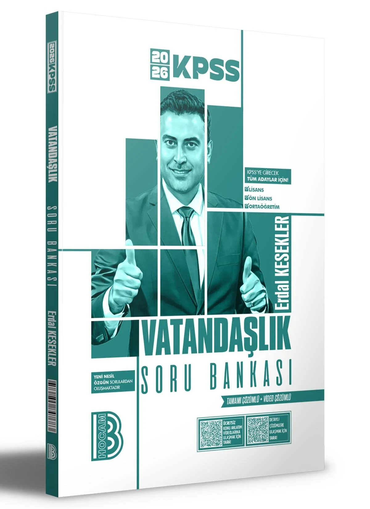 Benim Hocam 2026 KPSS Vatandaşlık Tamamı Video Çözümlü Soru Bankası Benim Hocam Yayınları