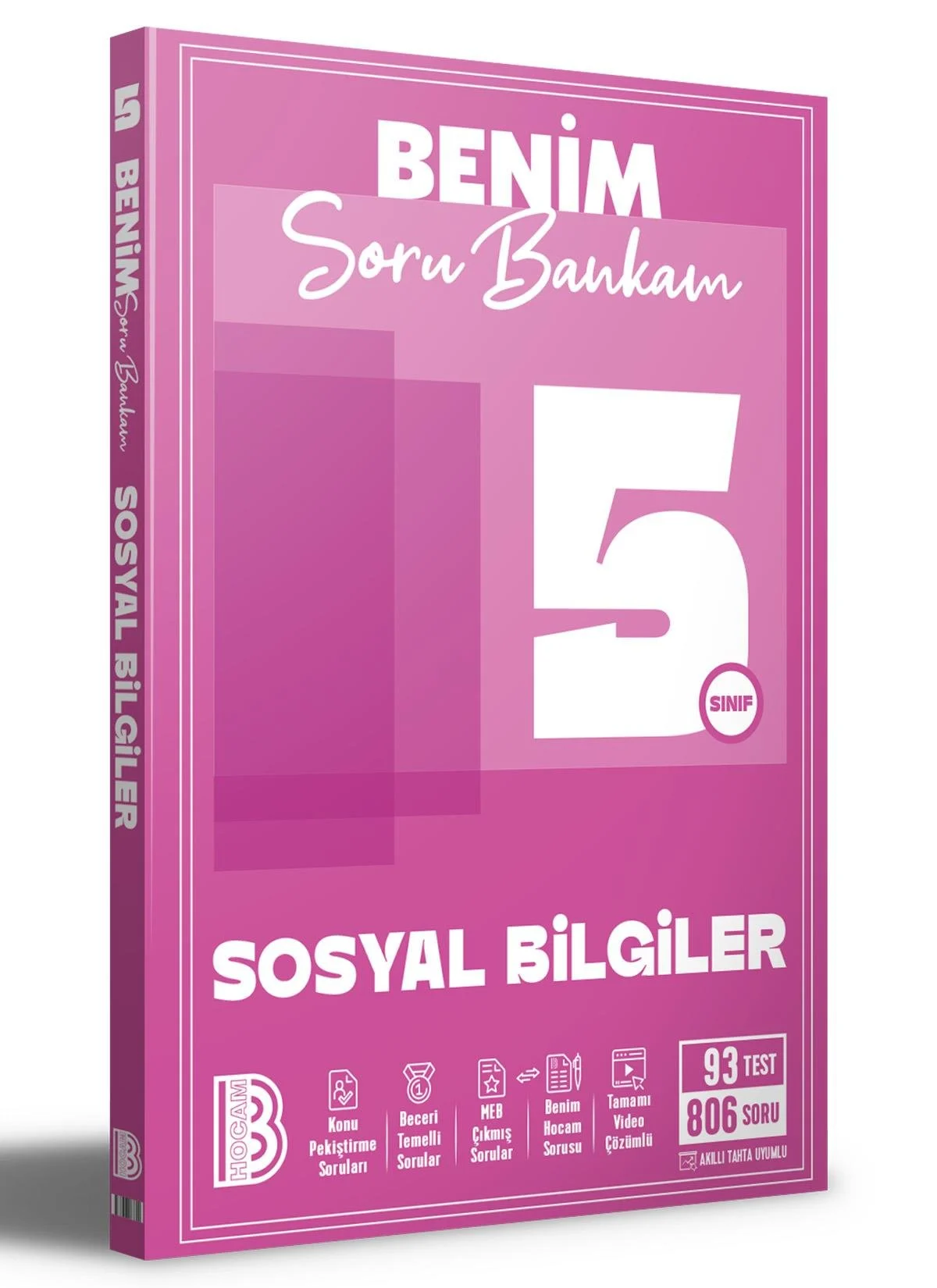 Benim Hocam 5. Sınıf Sosyal Bilgiler Soru Bankam Benim Hocam Yayınları