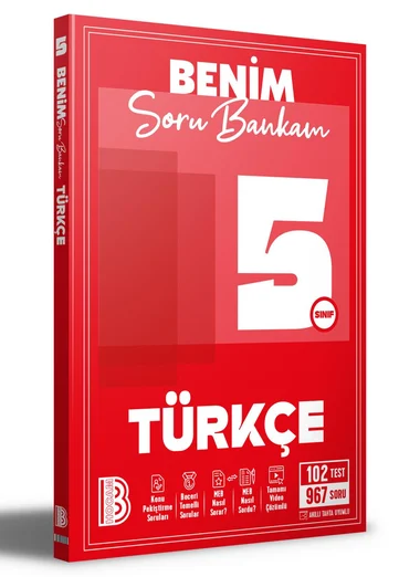 Benim Hocam 5. Sınıf Türkçe Soru Bankası Benim Hocam Yayınları
