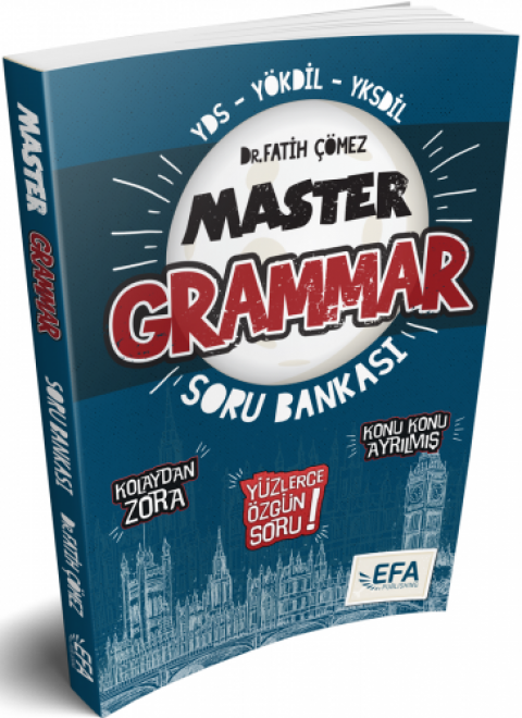 YDS YÖKDİL YKSDİL Master Grammar Soru Bankası Benim Hocam Yayıncılık