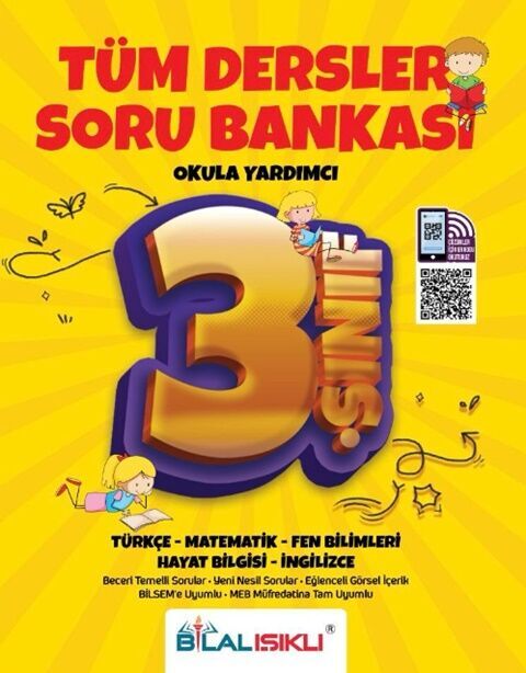 Bilal Işıklı 3. Sınıf Tüm Dersler Soru Bankası Bilal Işıklı Yayınları Bilal Işıklı 3. Sınıf Tüm Dersler Soru Bankası Bilal Işıklı Yayınları
