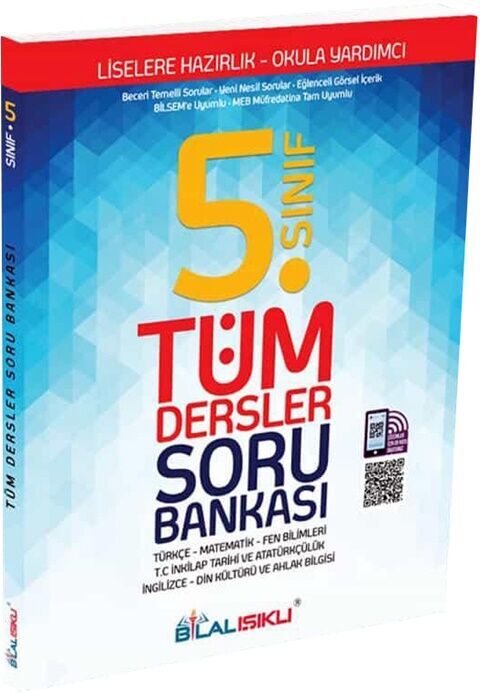 Bilal Işıklı 5. Sınıf Tüm Dersler Soru Bankası Bilal Işıklı Yayınları Bilal Işıklı 5. Sınıf Tüm Dersler Soru Bankası Bilal Işıklı Yayınları