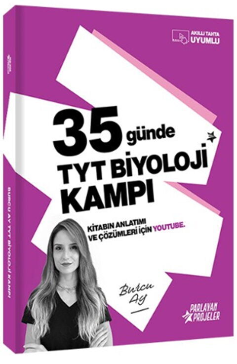 Burcu Ay 35 Günde TYT Biyoloji Kampı Parlayan Projeler