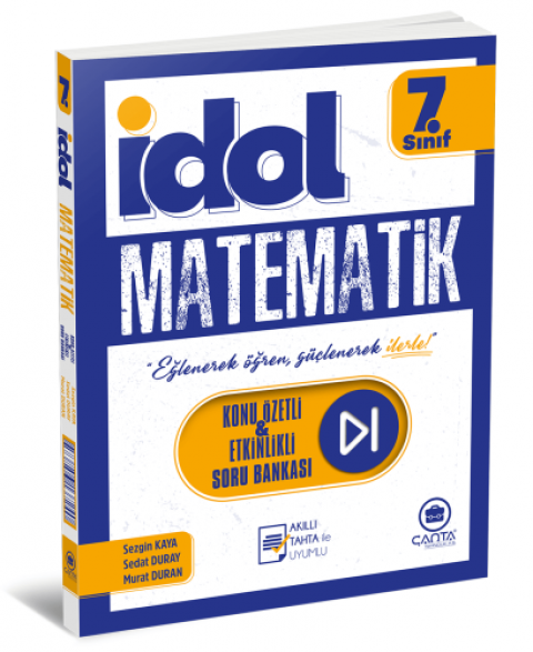 Çanta 7.Sınıf İdol Matematik Konu Özetli Etkinlikli Soru Bankası Çanta Yayınları