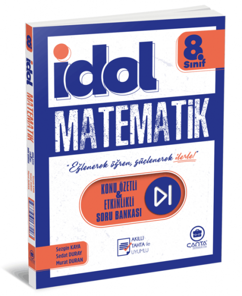 Çanta 8. Sınıf İdol Matematik Konu Özetli & Etkinlikli Soru Bankası Çanta Yayınları