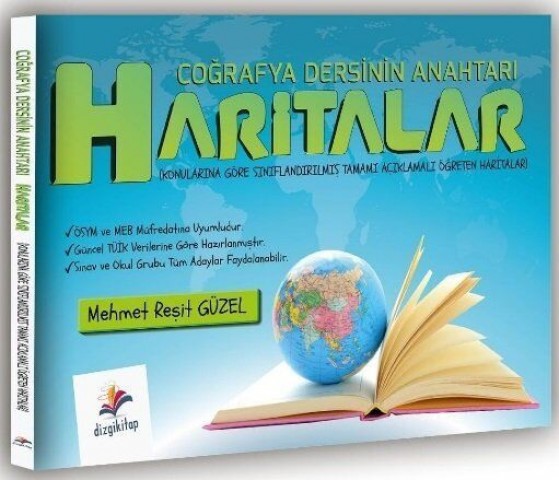 Coğrafya Dersinin Anahtarı Haritalar Dizgi Kitap Yayınları