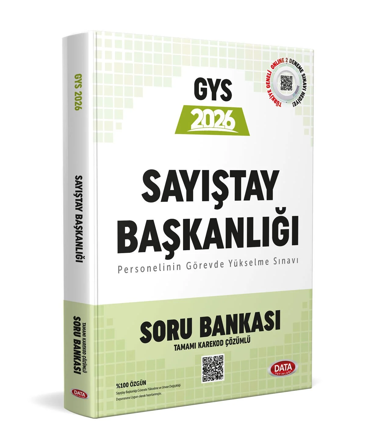 Data 2026 GYS Sayıştay Başkanlığı Soru Bankası Karekod Çözümlü Data Yayınları