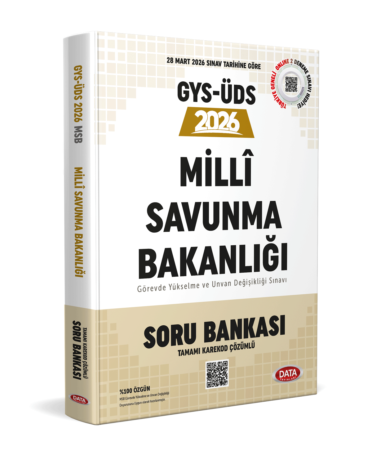 Data 2026 GYS-ÜDS Milli Savunma Bakanlığı Çözümlü Soru Bankası Data Yayınları