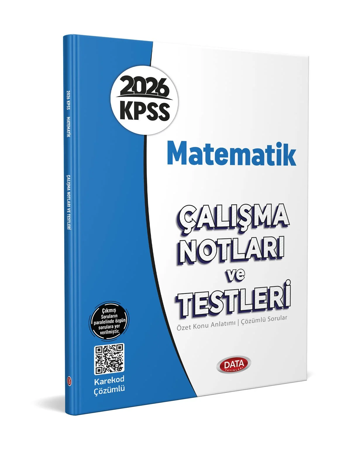 Data 2026 KPSS Matematik Çalışma Notları ve Testleri Data Yayınları
